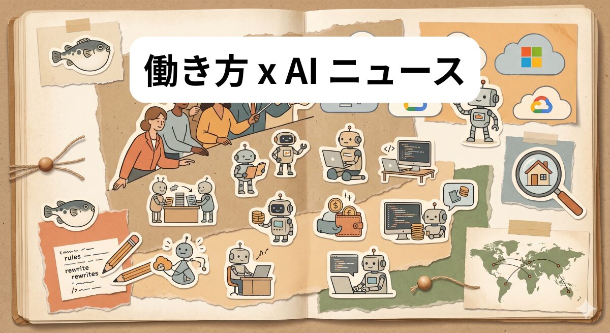 働き方 x AIニュース！2026年6月23日
