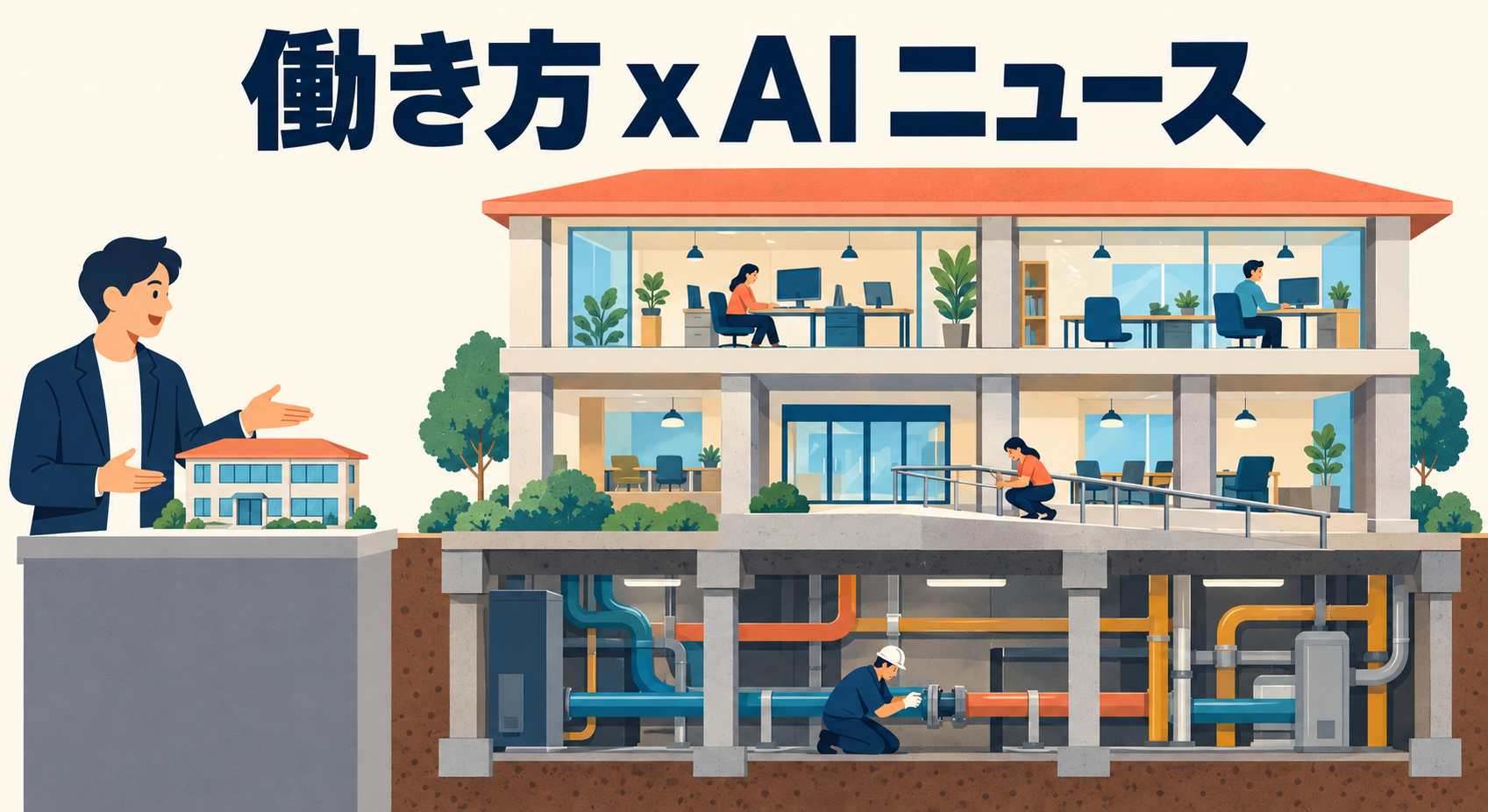 働き方 x AIニュース！2026年10月23日
